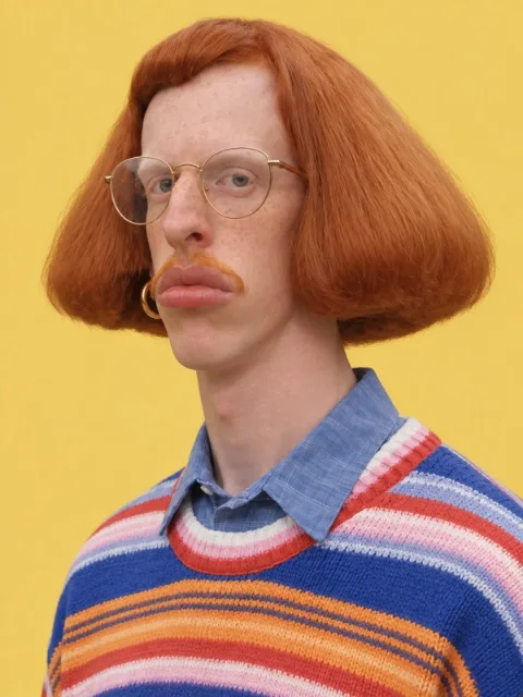 Don Nuger, retrato de personagem gerado por IA