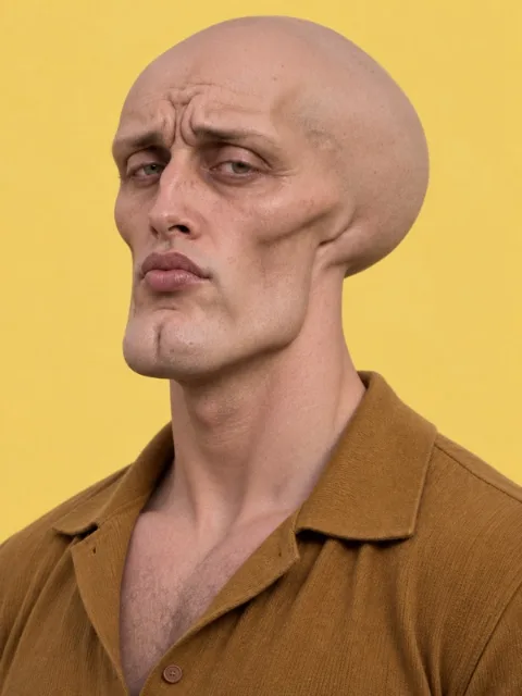 Sebastián Perfil, retrato de personagem gerado por IA